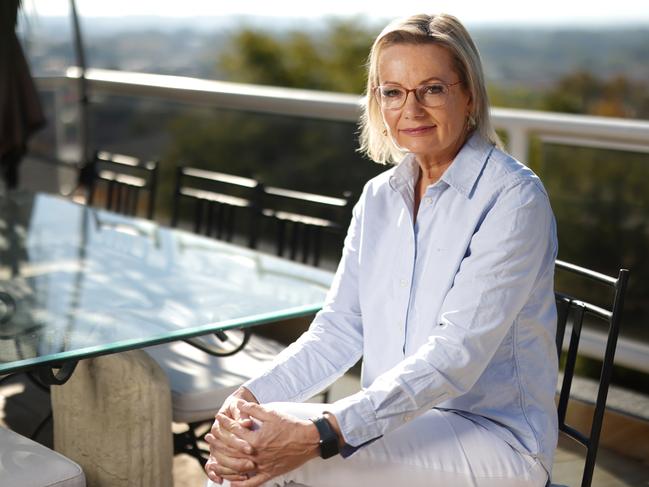 Leader of the Opposition Sussan Ley, at home in Albury, NSW. Picture: Alex Coppel.