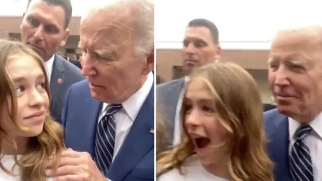 Pesident Biden told a young woman at a Irvine Valley College in California “no serious guys until you’re 30.”