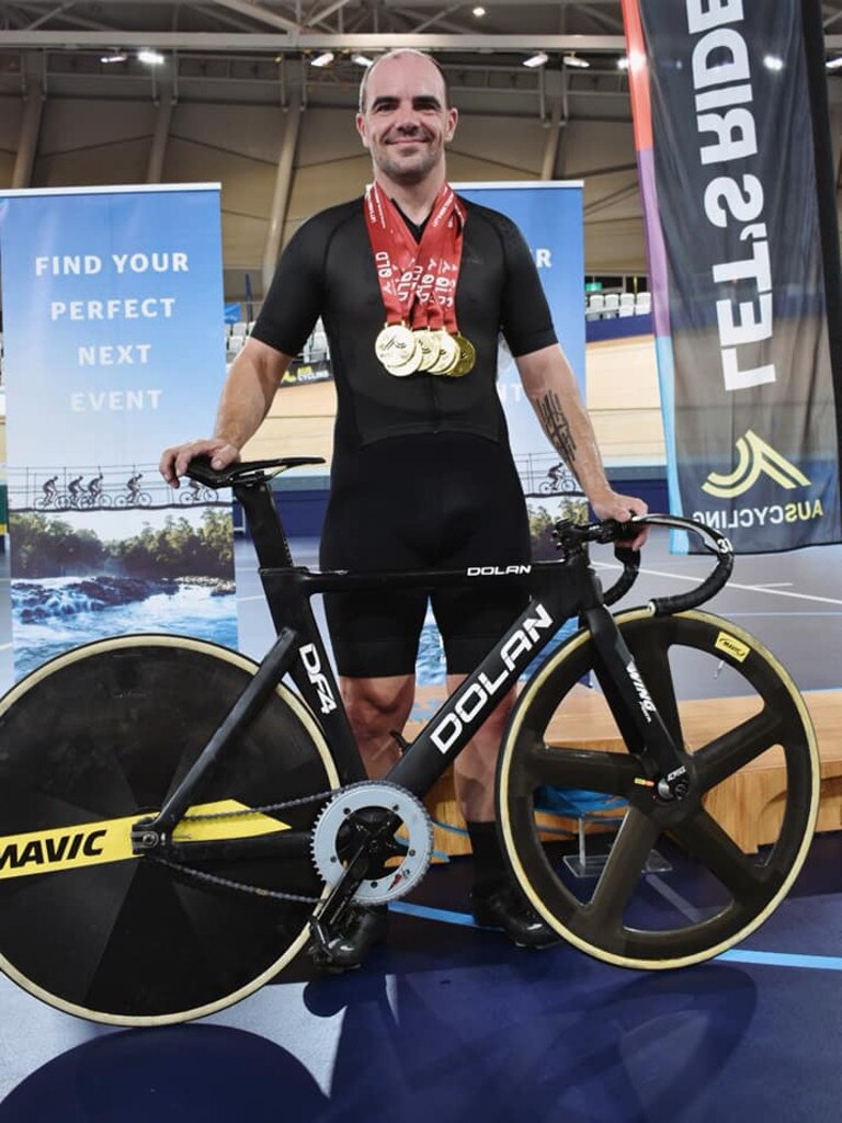 Mackay Cycling Club member Hamish Wright won all six of his events at the Queensland Track Masters at the Anna Meares Velodrome.