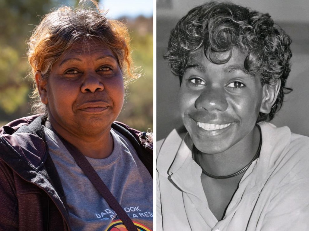 Commissioner White gave evidence at an inquest into the domestic violence killings of four Aboriginal women, including Kumarn Rubuntja (L) and Ngeygo Ragurrk (R).