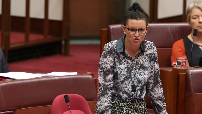 Has Tasmanian Senator Jacqui Lambie inspired Pauline Hanson’s reutrn. Picture: RAY STRANGE.