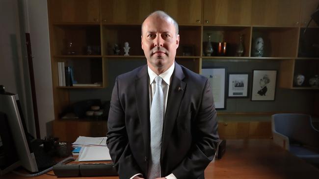 The Treasurer Josh Frydenberg. Picture Gary Ramage