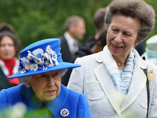 Anne was the Queen’s only daughter. Picture: Andrew Milligan / POOL / AFP