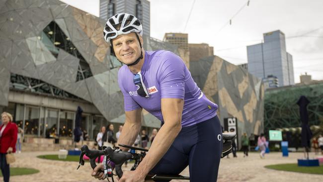 Nick Riewoldt said MasterChef was up there as one of his best experiences, alongside his fundraising work for Maddie’s Vision. Picture: Wayne Taylor