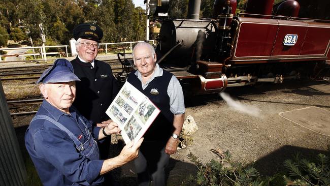 Historians have written a book about how a group of volunteers saved Puffing Billy. Picture: Paul Loughnan