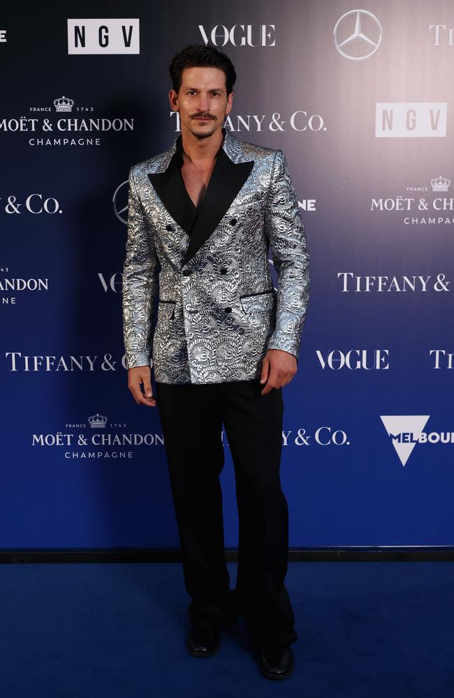 Jarrod Scott attends the NGV Gala 2023 at the National Gallery of Victoria. Picture: Getty Images