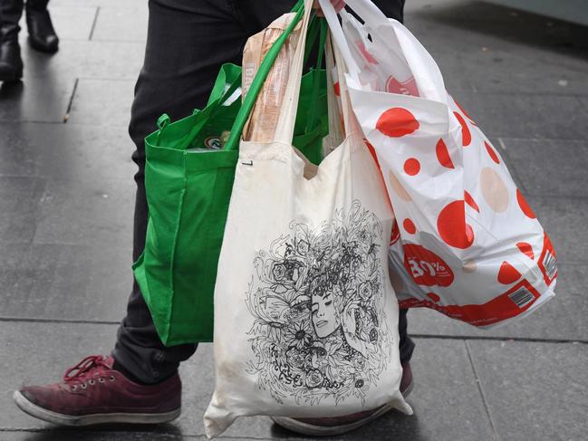 It’s unnecessary to clean your reusable bags. Picture: AAP