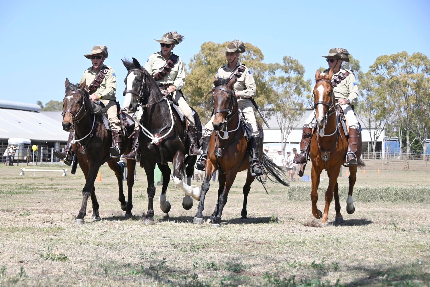 Queensland Mounted Infantry Challenge at the Toowoomba Showgrounds.