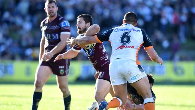 Cullen later played five NRL games for the Sea Eagles. Picture: AAP Image