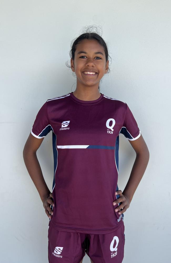 QRSS U12 Netball girls. Pictured: Elvie Saltner