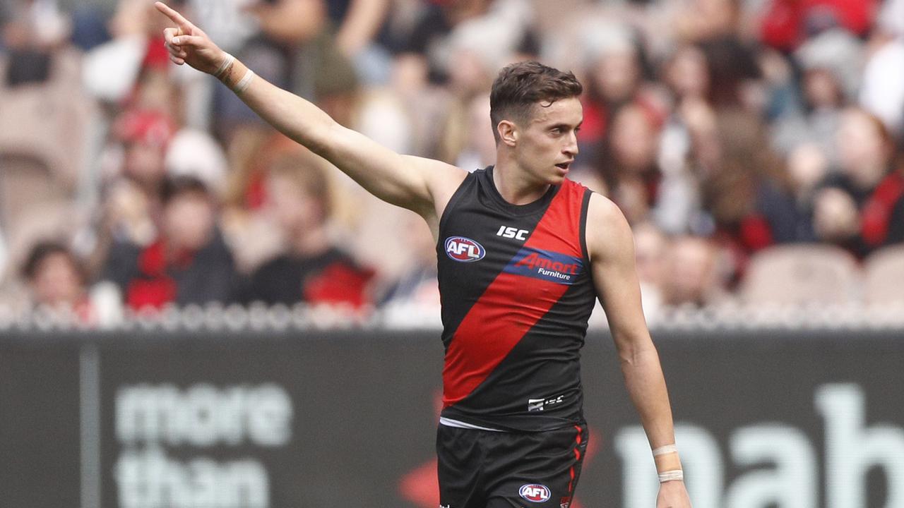 Orazio Fantasia will remain at the Bombers. Photo: Daniel Pockett/AAP Image.