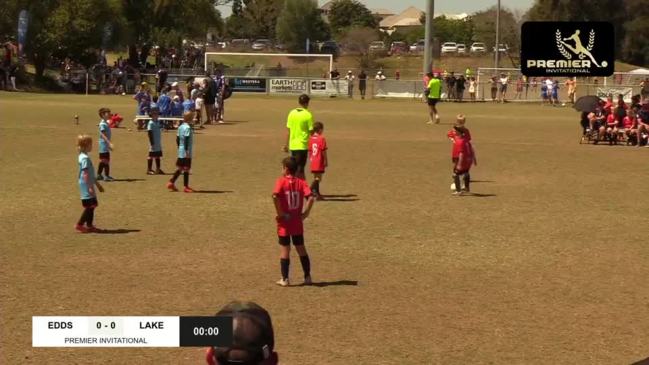 REPLAY: Premier Invitational - Gold Coast Football - EDDS Academy v The Lakes (U8 Boys)