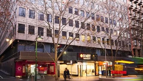 RMIT’s 23,014 sqm tower comprises a blend of office and teaching space and has been significantly refurbished in recent years.