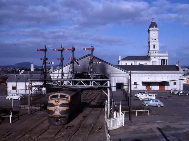 Historical photo of Ballarat Railway Station. Picture: Ballarat Historical Society