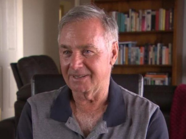 Garry Taylor has had memory issues since being bitten by a mosquito. Picture: 7News