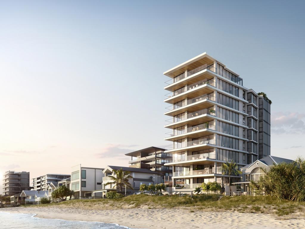 Artist impression of Ophira Palm Beach, a $60m, eight-storey tower.