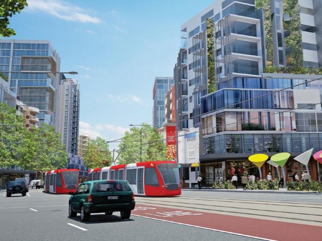 Randwick Council's Kensington to Kingsford Planning Strategy, or K2K strategy. Cnr Anzac Pde and Meeks St. Picture: Supplied