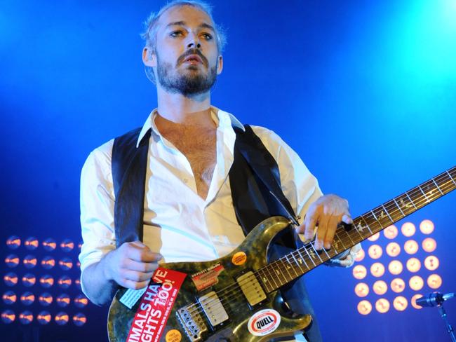 Johns performing at the Groovin’ the Moo festival in Maitland in 2010. Picture: Tony Mott