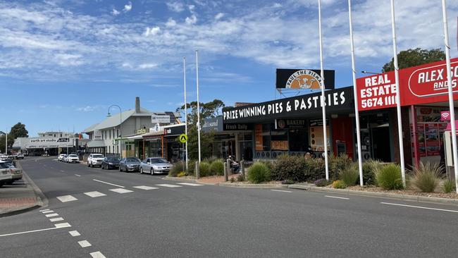 Paul the Pieman owner Robin Woods said she is worried about parking in A'Beckett Street on proposed plan. Picture: Brooke Grebert-Craig