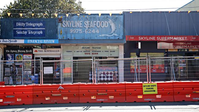 The number of on-street parking spaces was drastically reduced. Picture: Adam Yip/Manly Daily