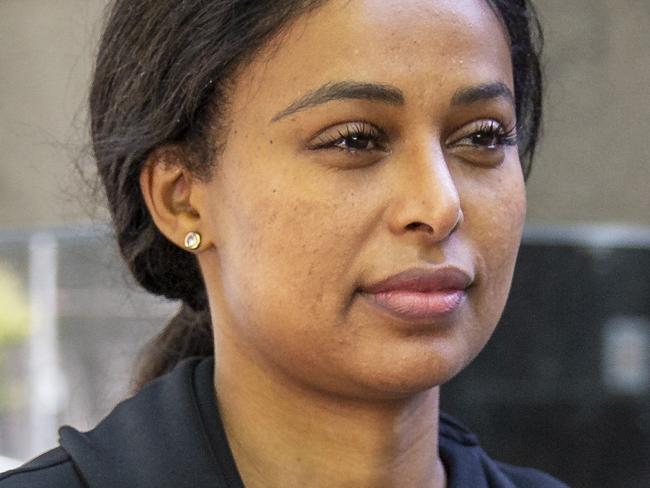 MELBOURNE, AUSTRALIA - NewsWire Photos January 11th, 2021:Motivational speaker Fiori Giovanni leaving her lawyers office in Melbourne today. She is charged in the drowning death of her daughter.Picture: NCA NewsWire / Wayne Taylor