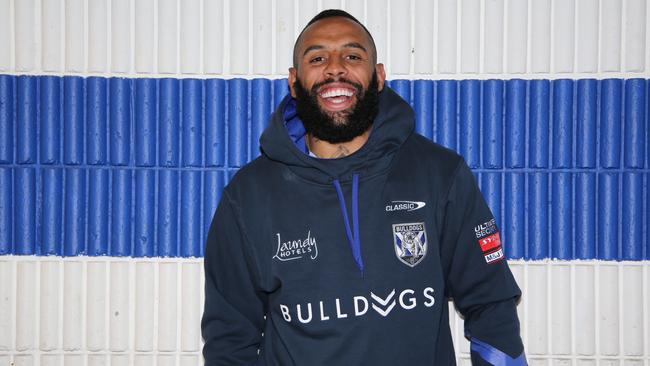 Former Melbourne Storm star Josh Addo-Carr is now in Canterbury Bulldogs colours.