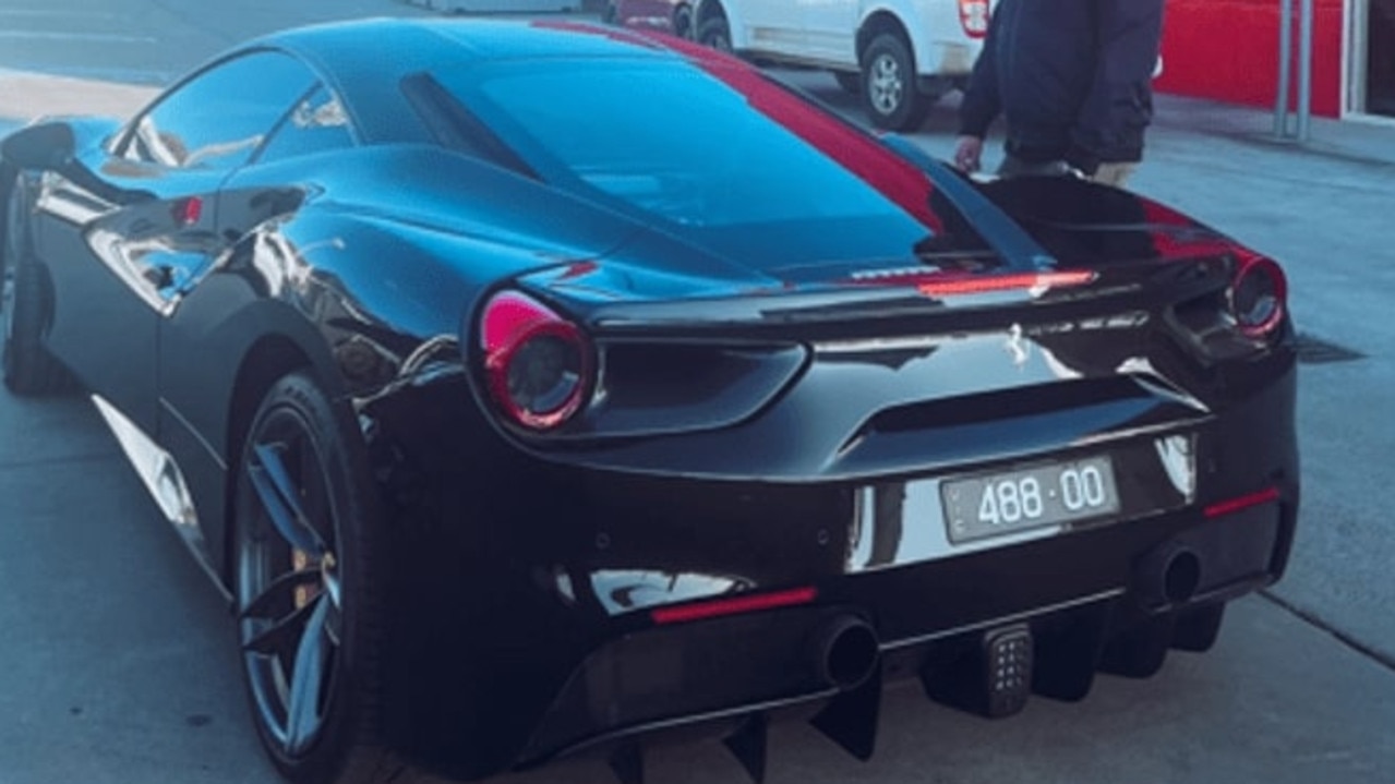 Bumbling thieves stall $500k Ferrari during crime spree