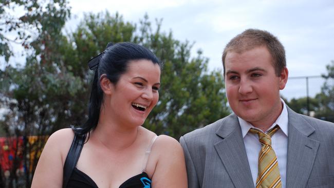 Simone Quinlan with her brother Troy in happier times. Picture: Supplied