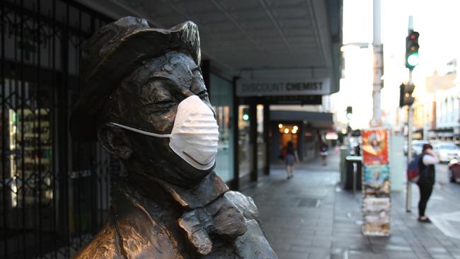 Roy Rene stands up for clean air in Port Augusta.