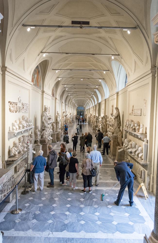 Entrance to the Chiaramonti Gallery where the incident took place. Picture: iStock