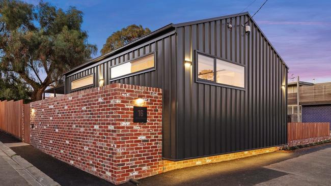 Geelong: The four-bedroom home at 16 Jones Place is an architectural delight that blends interlocking cladding with old Geelong red bricks and luxury interiors.