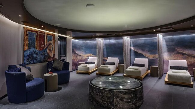 Silversea Otium Spa on Silver Dawn.