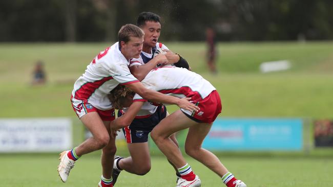 The Central Coast Roosters took on the Monaro Colts in the semi-finals of the Laurie Daley Cup. Picture: Sue Graham