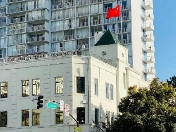 The Chinese Consulate in San Francisco. Picture: Supplied