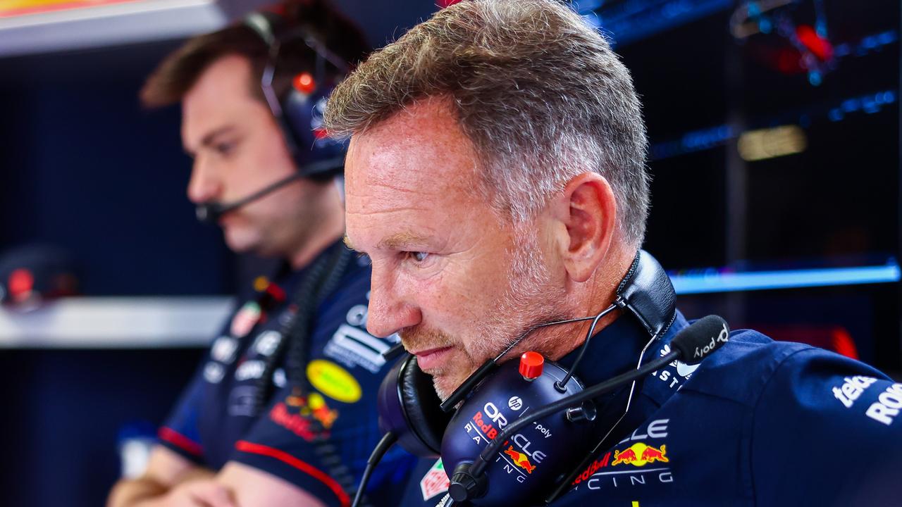 Red Bull Racing Team Principal Christian Horner is under investigation. (Photo by Mark Thompson/Getty Images)