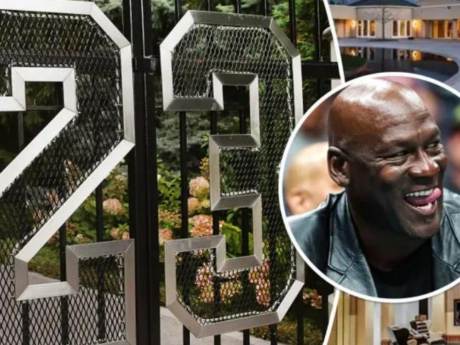 Michael Jordan sells his home. Pictures: Getty/Realtor/Compass