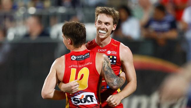 Gold Coast tore Geelong to shreds after quarter-time. Picture: Getty Images