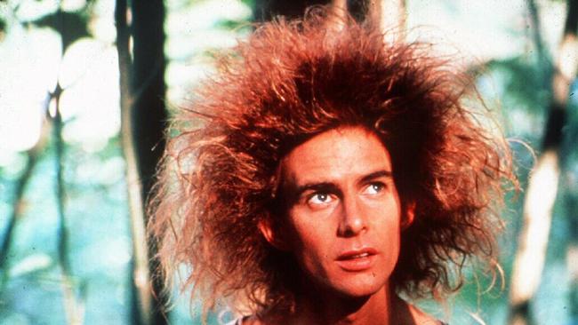 Actor Yahoo Serious in Young Einstein.