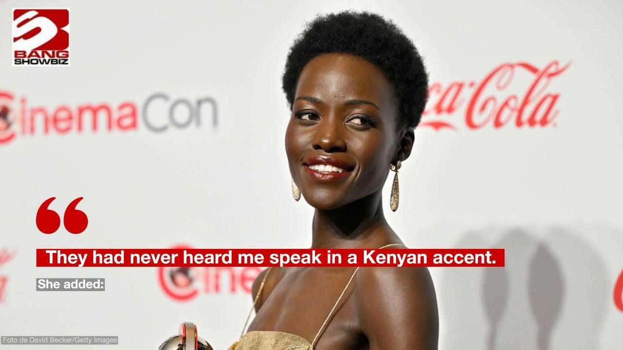 Lupita Nyong’o spent years battling with the way she speaks