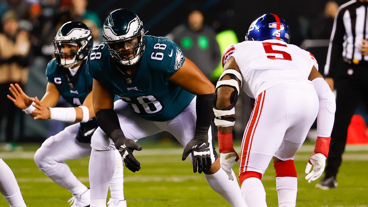 CBS Sports on X: The Eagles select Australian rugby player Jordan Mailata  with the 233rd pick. Fun fact: he has NEVER played a down of American  football.  / X