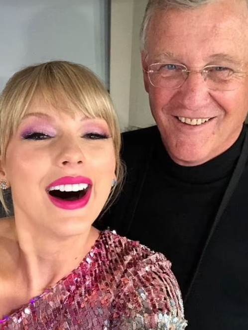 Taylor Swift and her father Scott Swift.