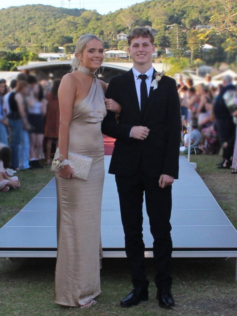 Cassie and Finn at the St Ursula's College Formal. Photo: Contributed