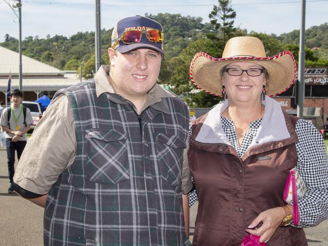 Leo and Peta Clarke. Toowoomba Royal Show. Friday, March 31, 2023. Picture: Nev Madsen.