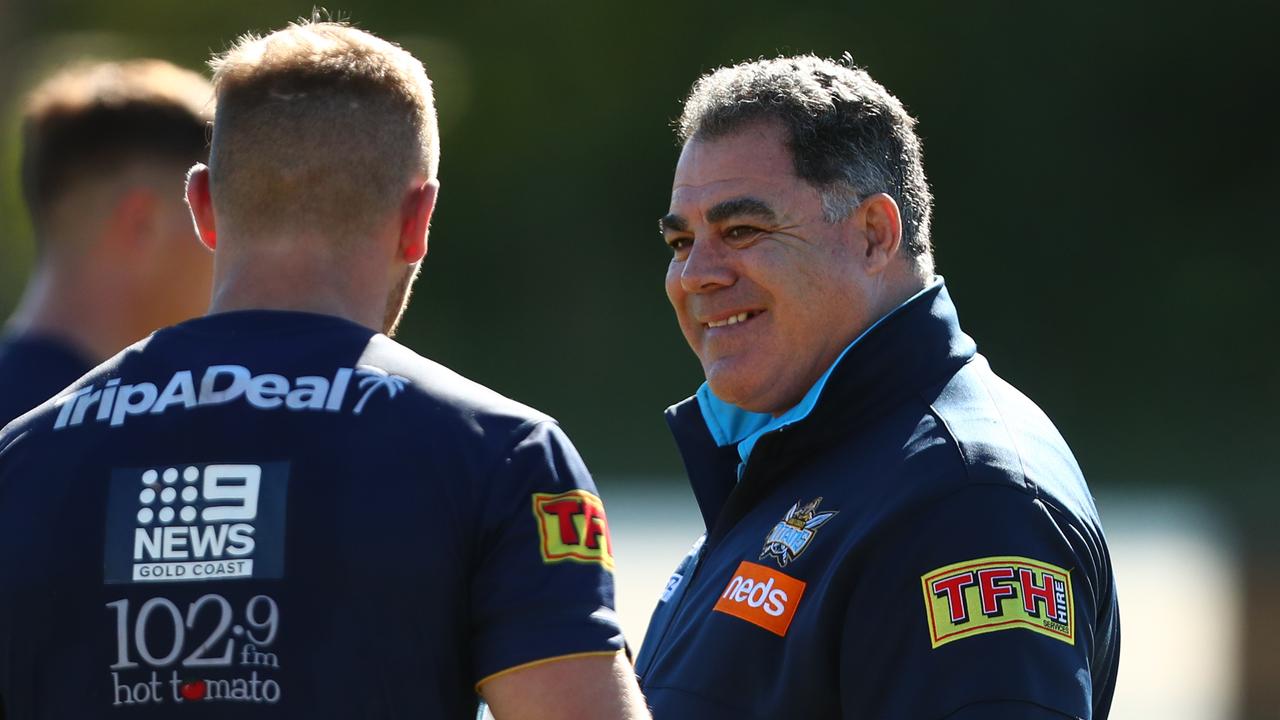 Titans culture boss Mal Meninga’s contract with the Gold Coast ends this season.