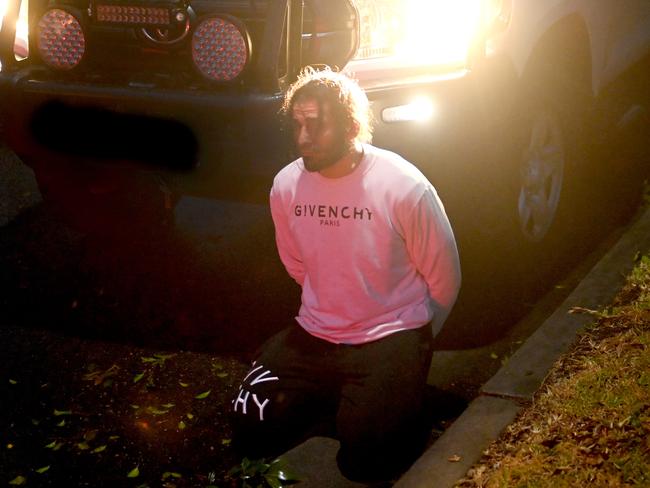 Ahmad Alameddine was arrested in a police raid earlier this year. Picture: Jeremy Piper