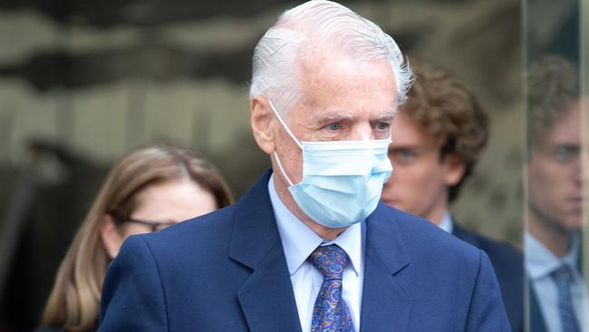 Neil Lennie leaves Victorian County Court after his sentencing hearing. Picture: NCA NewsWire/Sarah Matray