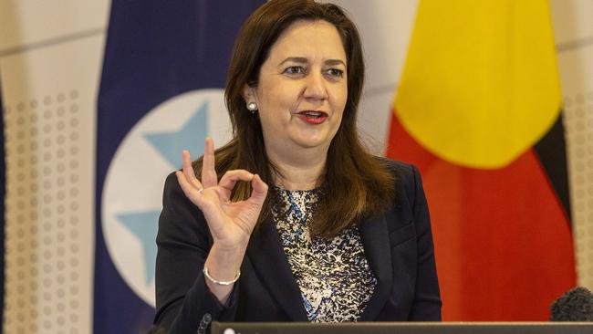 A delighted Premier Annastacia Palaszczuk got the deal over the line this week. NCA NewsWire / Sarah Marshall