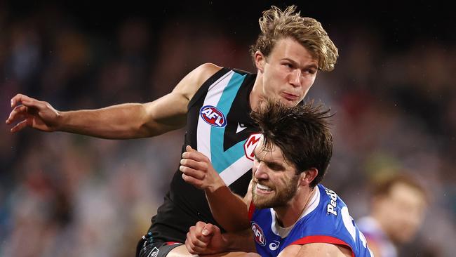 Essendon like the look of a straight swap to attain Xavier Duursma. Picture: Michael Klein