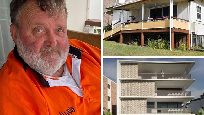 The man who has lived in an “iconic” beach shack overlooking the Alexandra Headland for more than three decades has shared his reaction to news his home may be demolished for a new unit block.