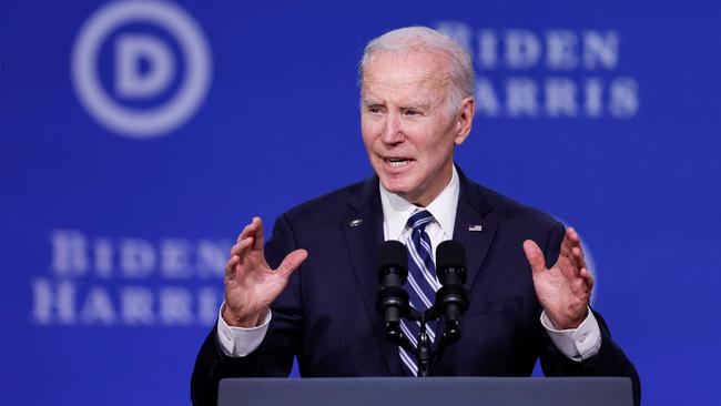 US President Joe Biden. Picture: Getty Images